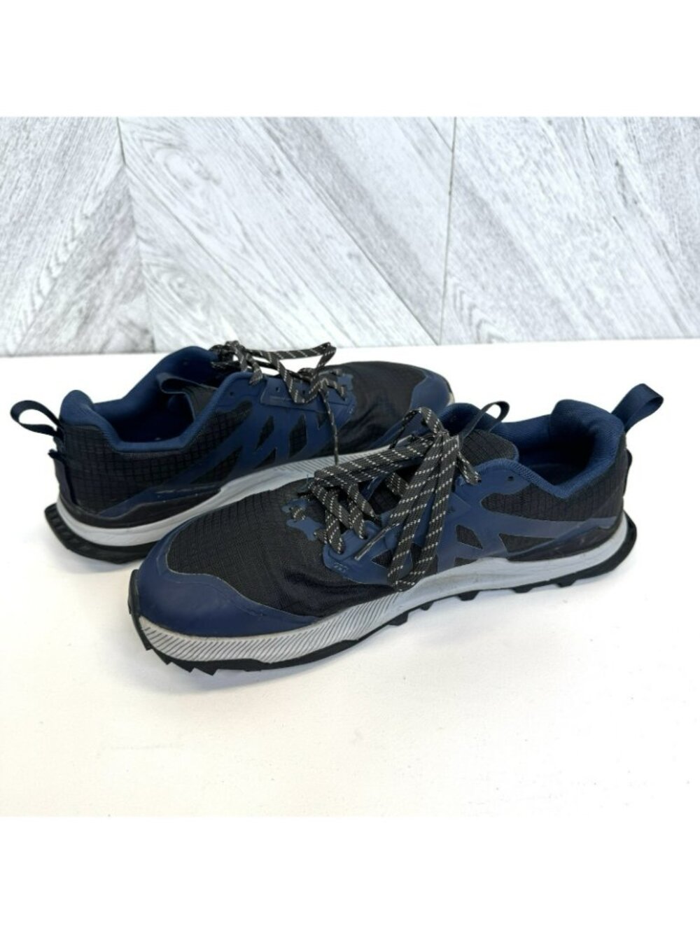 Altra Lone Peak 8 Trail Running Shoes Mens Size US 11 Navy Blue Black - Picture 6 of 9